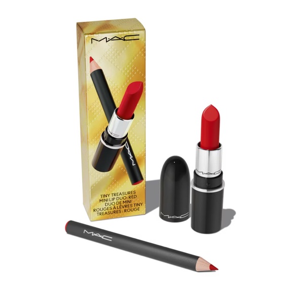 MAC Cosmetics Tiny Treasures Mini Lip Duo: Red - Picture 10 of 12